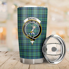Clan MacNeill of Colonsay Ancient Tartan Crest Tumbler XT85 Clan MacNeil / MacNeill Tartan Today   