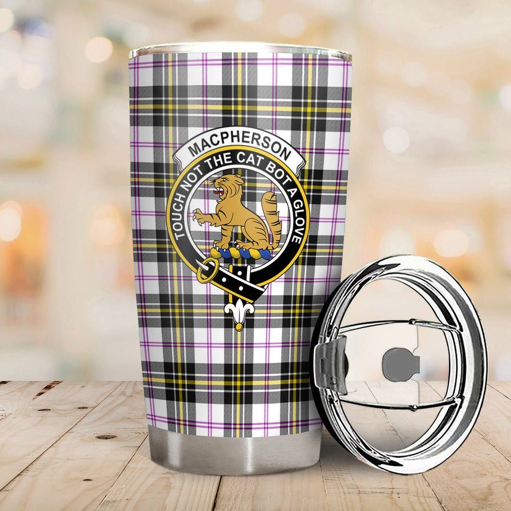 Clan MacPherson Dress Modern Tartan Crest Tumbler WM87 Clan MacPherson Tartan Today   
