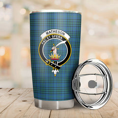 Clan Matheson Hunting Ancient Tartan Crest Tumbler KQ22 Clan Matheson Tartan Today   
