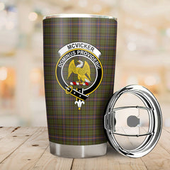 Clan McVicker Tartan Crest Tumbler WO47 Clan Hall Tartan Today   