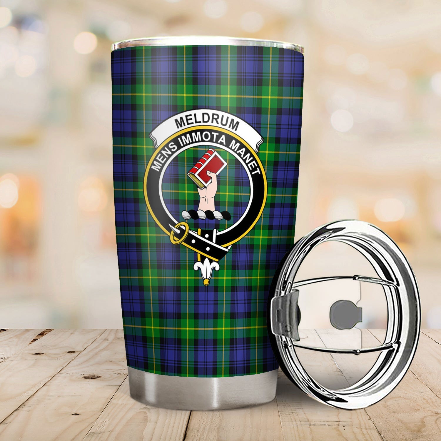 Clan Meldrum Tartan Crest Tumbler ZQ14 Clan Meldrum Tartan Today   