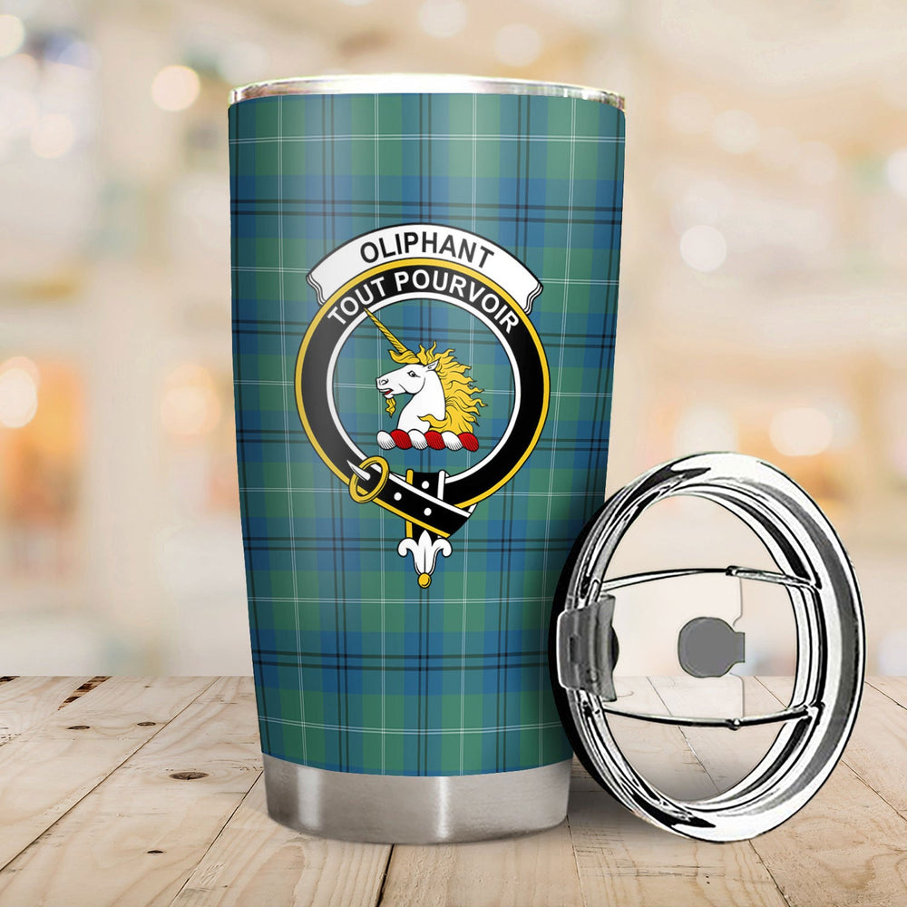 Clan Oliphant Ancient Tartan Crest Tumbler QW42 Clan Oliphant Tartan Today   