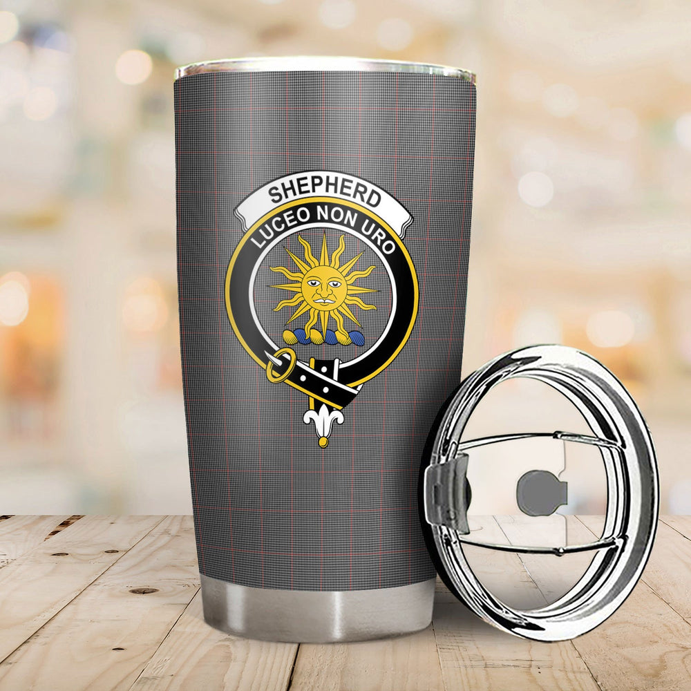 Clan Shepherd Tartan Crest Tumbler YB78 Clan Shepherd Tartan Today   