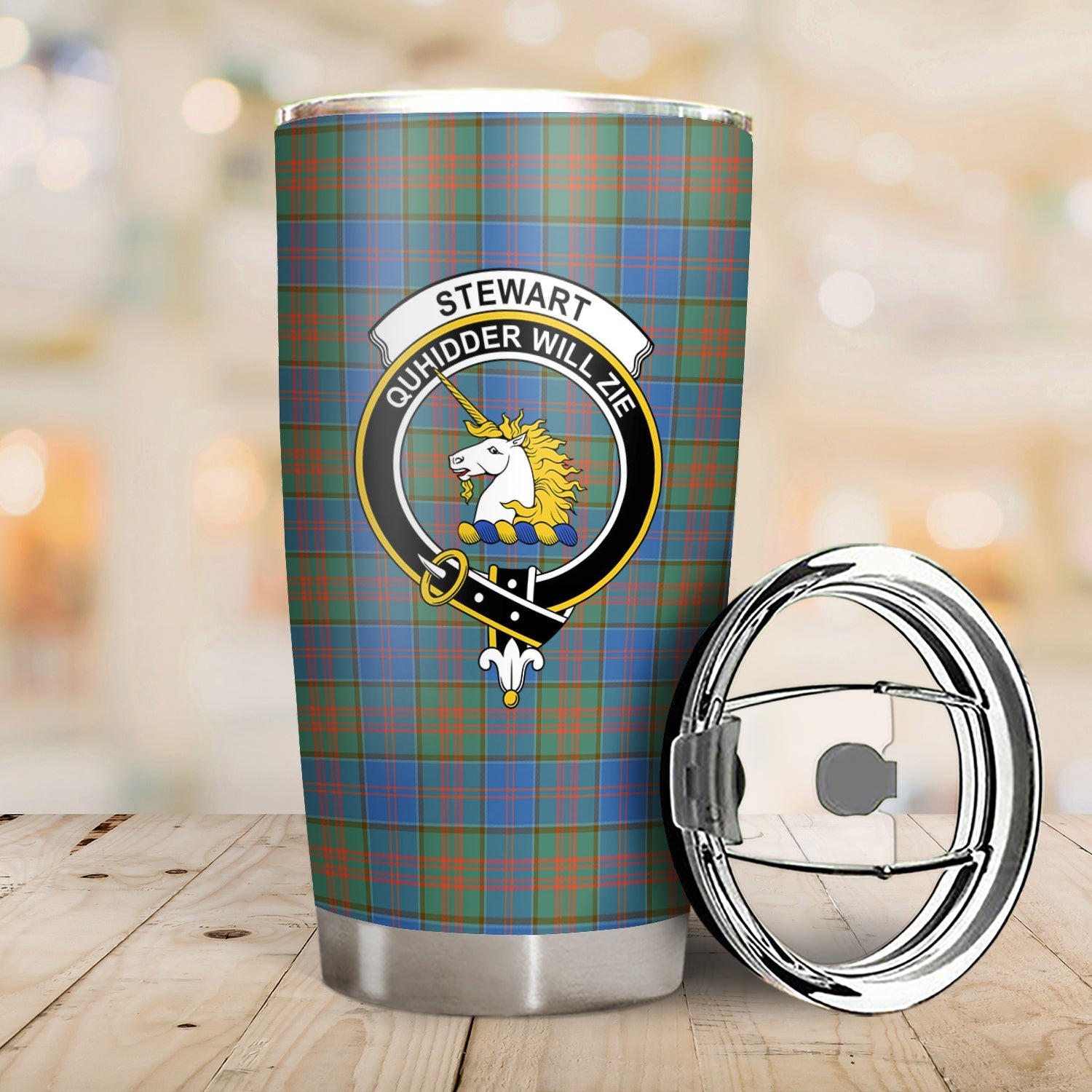Clan Stewart of Appin Hunting Ancient Tartan Crest Tumbler EC49 Clan Stewart of Appin Tartan Today   