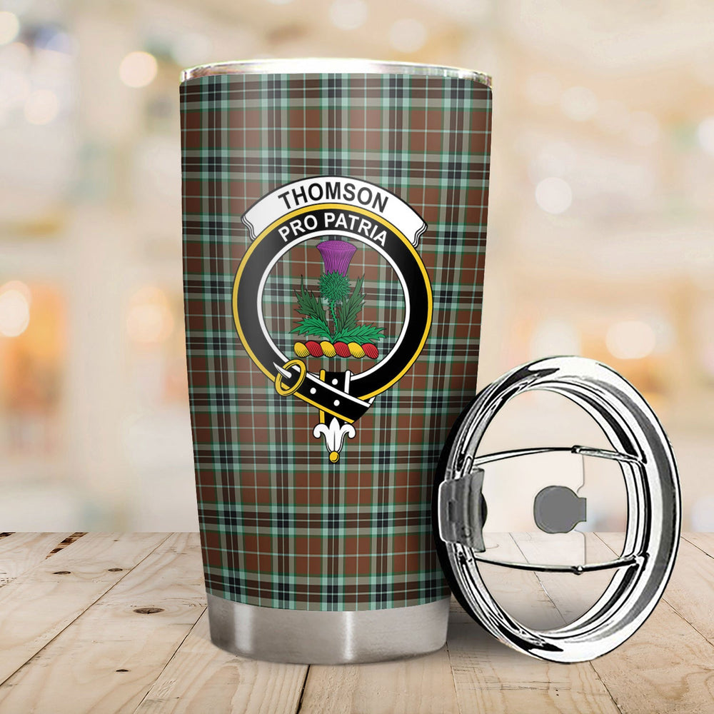 Clan Thomson Hunting Modern Tartan Crest Tumbler YY22 Clan Thomson Tartan Today   