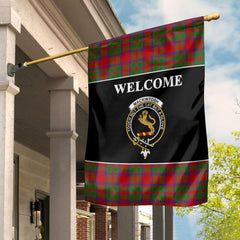 Clan MacKintosh Tartan Crest Black Garden Flag SF53 Clan MacKintosh / MacIntosh Tartan Today   