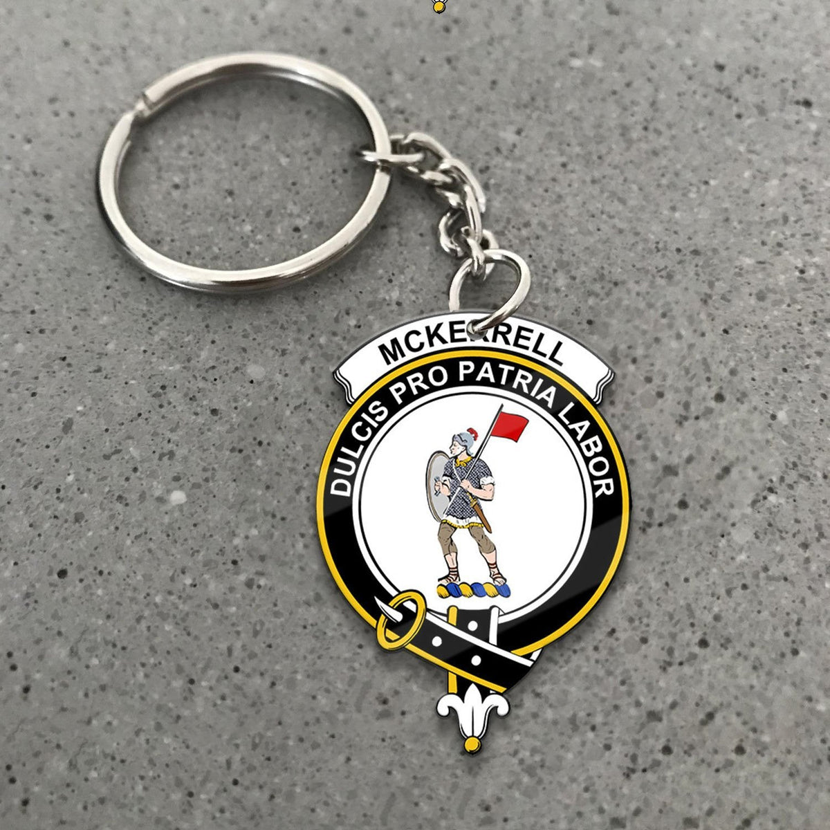 Clan McKerrell Tartan Crest Keychain JV69 Clan Kerr Tartan Today   