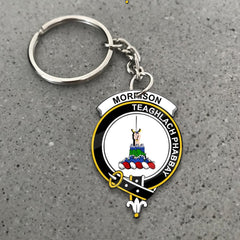 Clan Morrison Tartan Crest Keychain CG85 Clan Morrison Tartan Today   