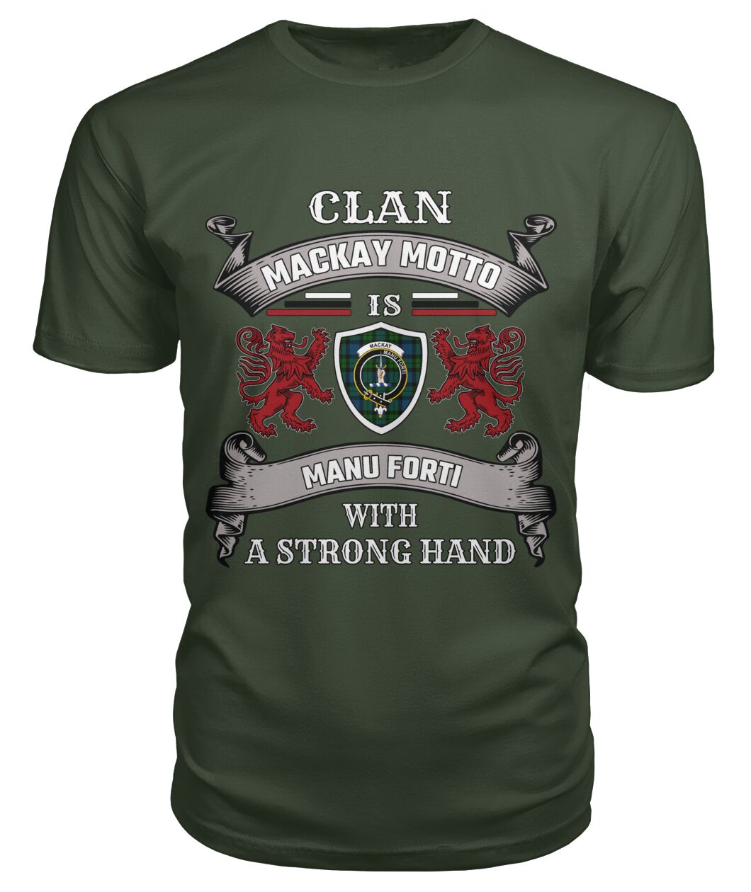 Clan Mackay Family Tartan 2D T-Shirt -  Special VersionVO11 Mackay Tartan 2D T-Shirt - Special Version Tartan T-Shirt City Green S Mackay Tartan 2D T-Shirt -  Special Version