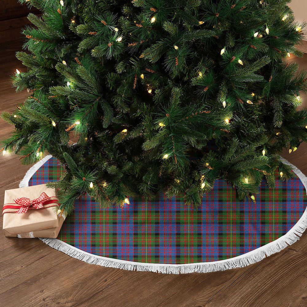 Clan Carnegie Ancient Tartan Christmas Tree Skirt EZ15 Carnegie Ancient Tartan Tartan Christmas   