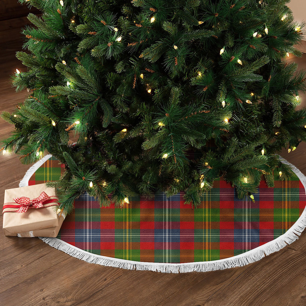 Clan Forrester Tartan Christmas Tree Skirt YZ66 Forrester Tartan Tartan Christmas   