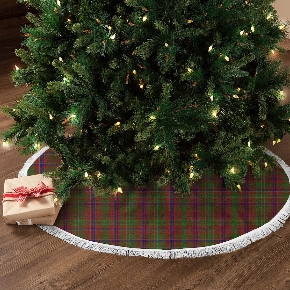 Clan Lumsden Tartan Christmas Tree Skirt RL54 Lumsden Tartan Tartan Christmas   