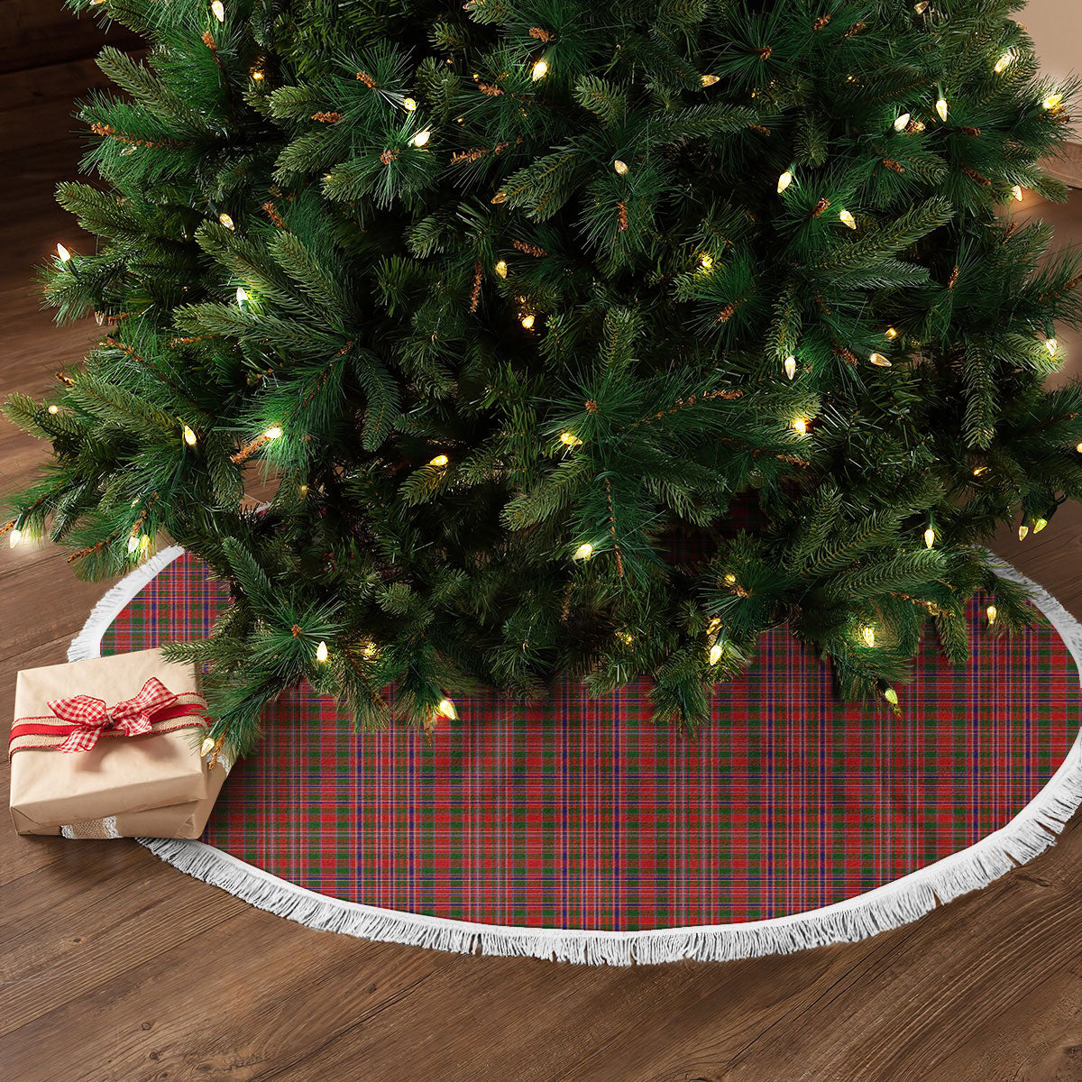 Clan MacAlister Modern Tartan Christmas Tree Skirt NK88 MacAlister Modern Tartan Tartan Christmas   