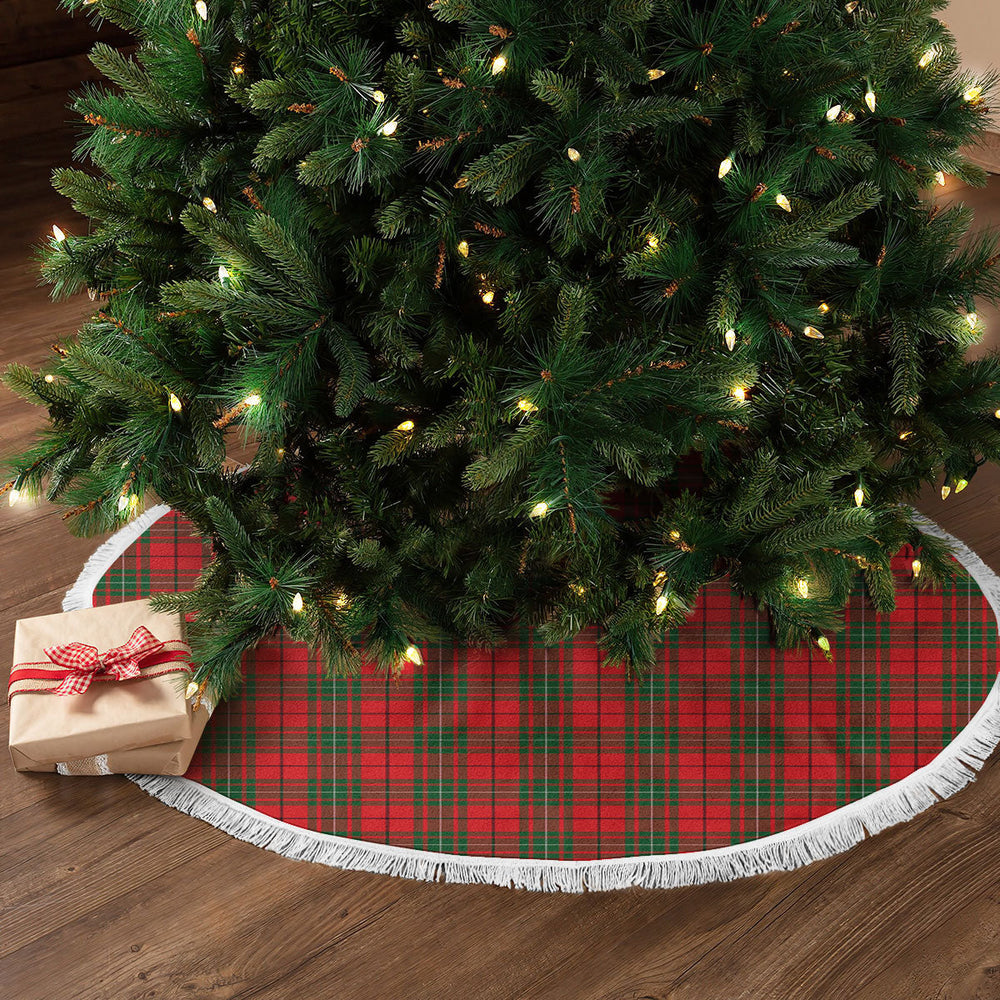 Clan MacAuley Modern Tartan Christmas Tree Skirt FI15 MacAuley Modern Tartan Tartan Christmas   