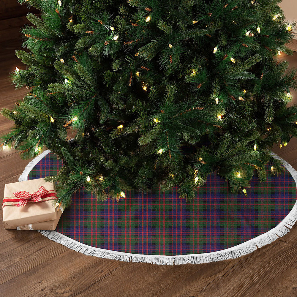 Clan MacDonald Modern Tartan Christmas Tree Skirt KY14 MacDonald Modern Tartan Tartan Christmas   