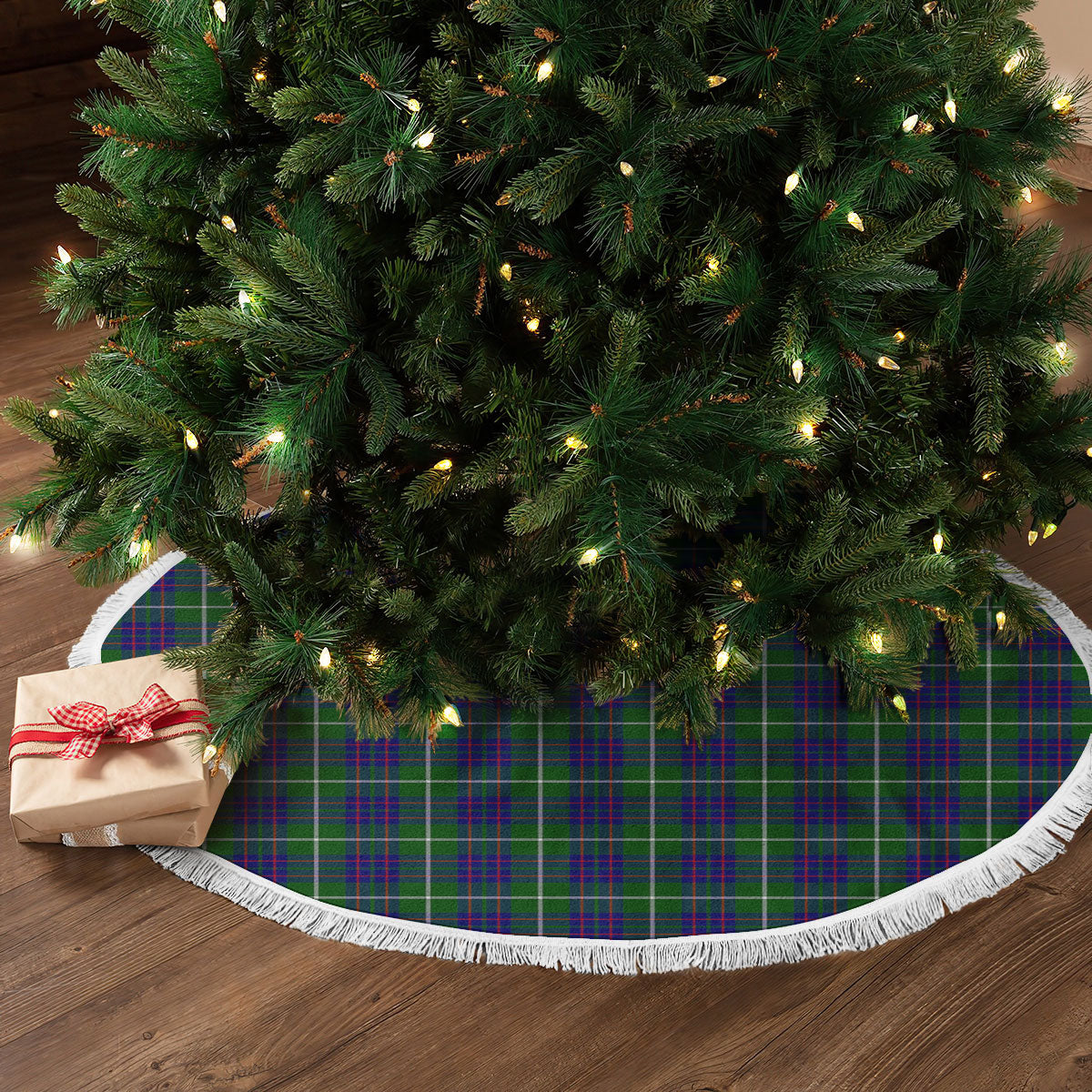 Clan MacIntyre Hunting Modern Tartan Christmas Tree Skirt OM63 MacIntyre Hunting Modern Tartan Tartan Christmas   