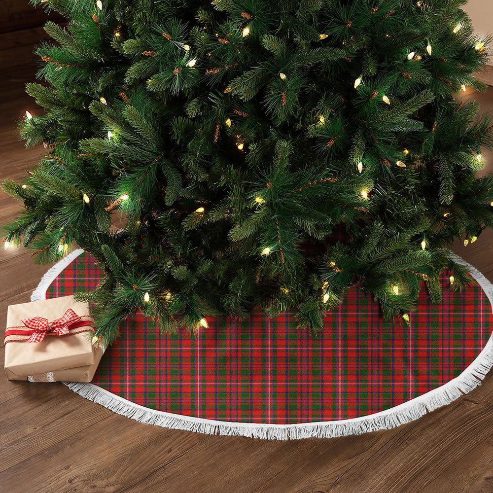 Clan MacKinnon Modern Tartan Christmas Tree Skirt BY66 MacKinnon Modern Tartan Tartan Christmas   