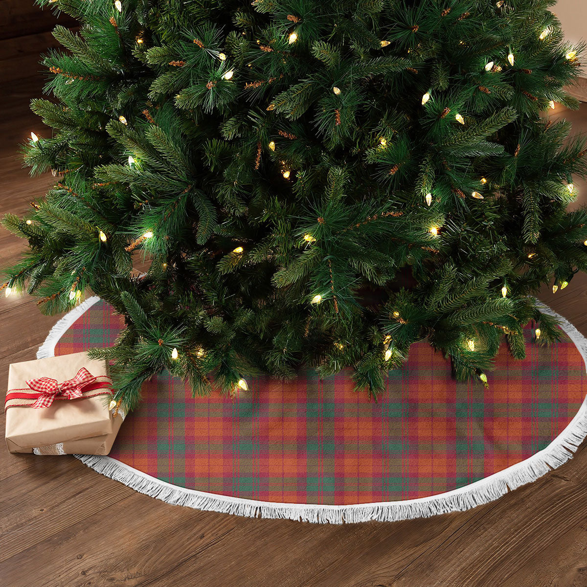 Clan MacNab Ancient Tartan Christmas Tree Skirt GO69 MacNab Ancient Tartan Tartan Christmas   