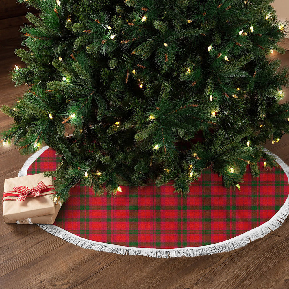 Clan MacNab Modern Tartan Christmas Tree Skirt KF35 MacNab Modern Tartan Tartan Christmas   