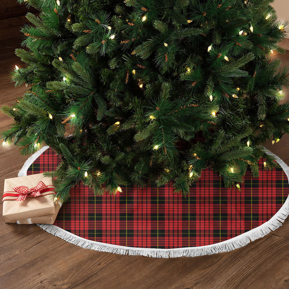 Clan MacQueen Modern Tartan Christmas Tree Skirt WO13 MacQueen Modern Tartan Tartan Christmas   