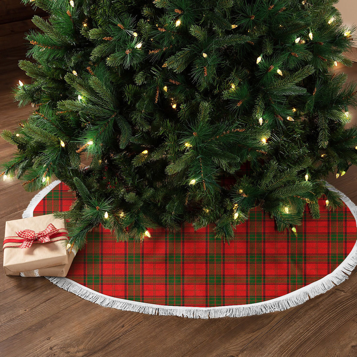 Clan Maxtone Tartan Christmas Tree Skirt VG25 Maxtone Tartan Tartan Christmas   