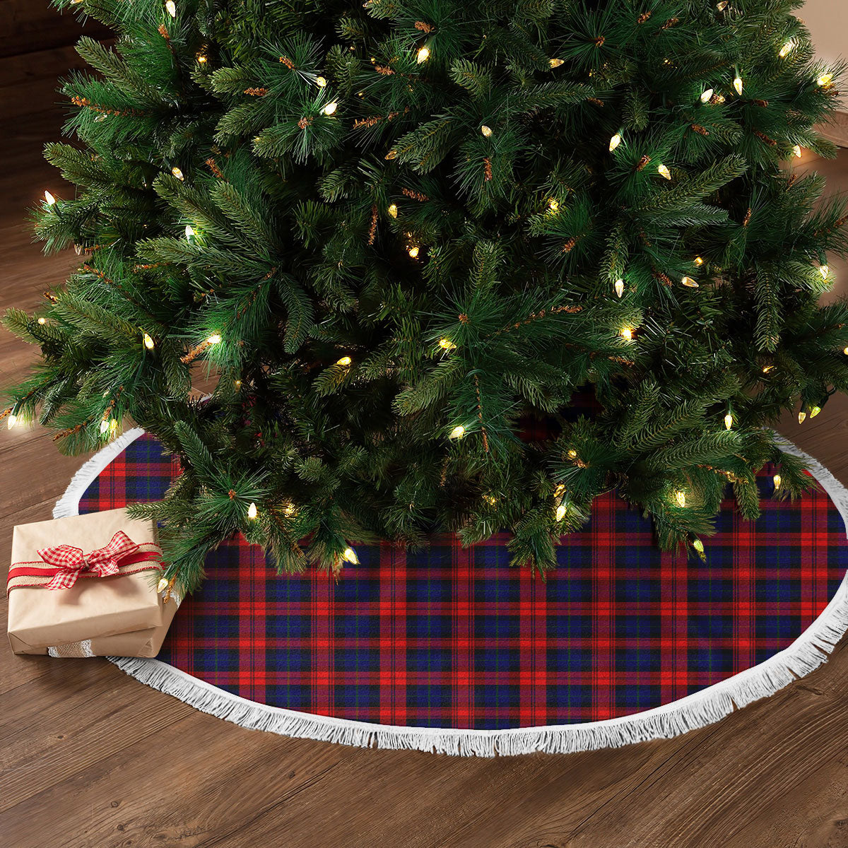 Clan McCracken Tartan Christmas Tree Skirt LG64 McCracken Tartan Tartan Christmas   