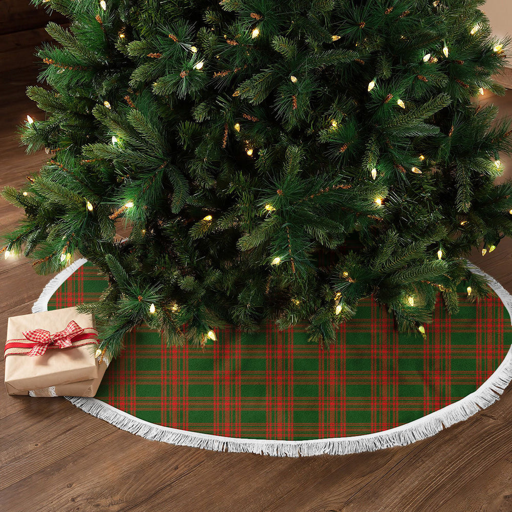 Clan Menzies Green Modern Tartan Christmas Tree Skirt GG20 Menzies Green Modern Tartan Tartan Christmas   