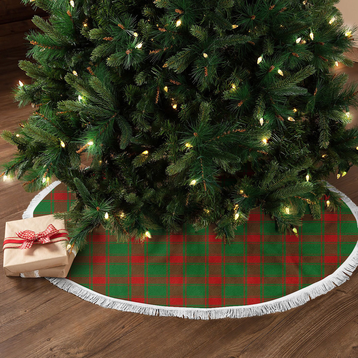 Clan Middleton Modern Tartan Christmas Tree Skirt CY59 Middleton Modern Tartan Tartan Christmas   