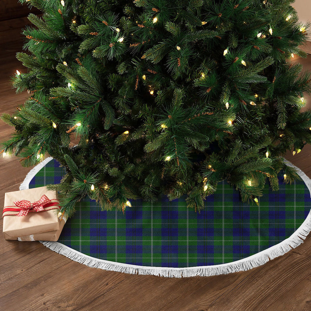 Clan Oliphant Modern Tartan Christmas Tree Skirt OC48 Oliphant Modern Tartan Tartan Christmas   