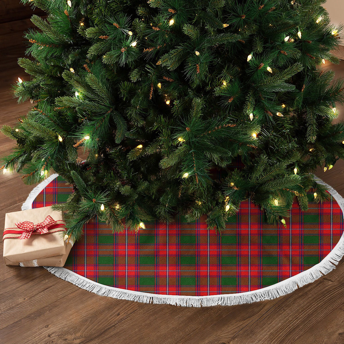 Clan Rattray Modern Tartan Christmas Tree Skirt XL24 Rattray Modern Tartan Tartan Christmas   