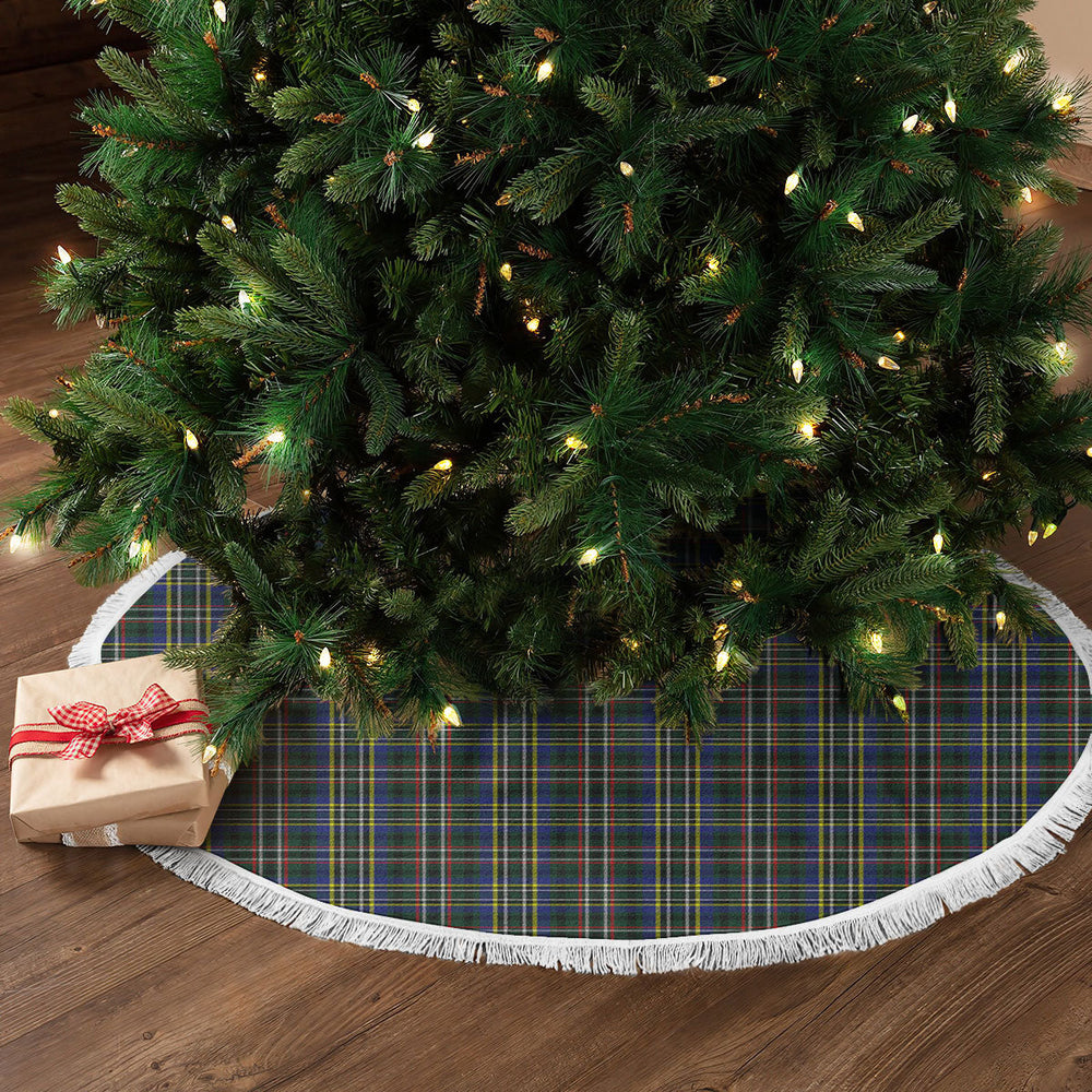 Clan Scott Green Modern Tartan Christmas Tree Skirt JN44 Scott Green Modern Tartan Tartan Christmas   