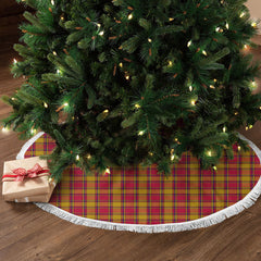 Clan Scrymgeour Tartan Christmas Tree Skirt US18 Scrymgeour Tartan Tartan Christmas   