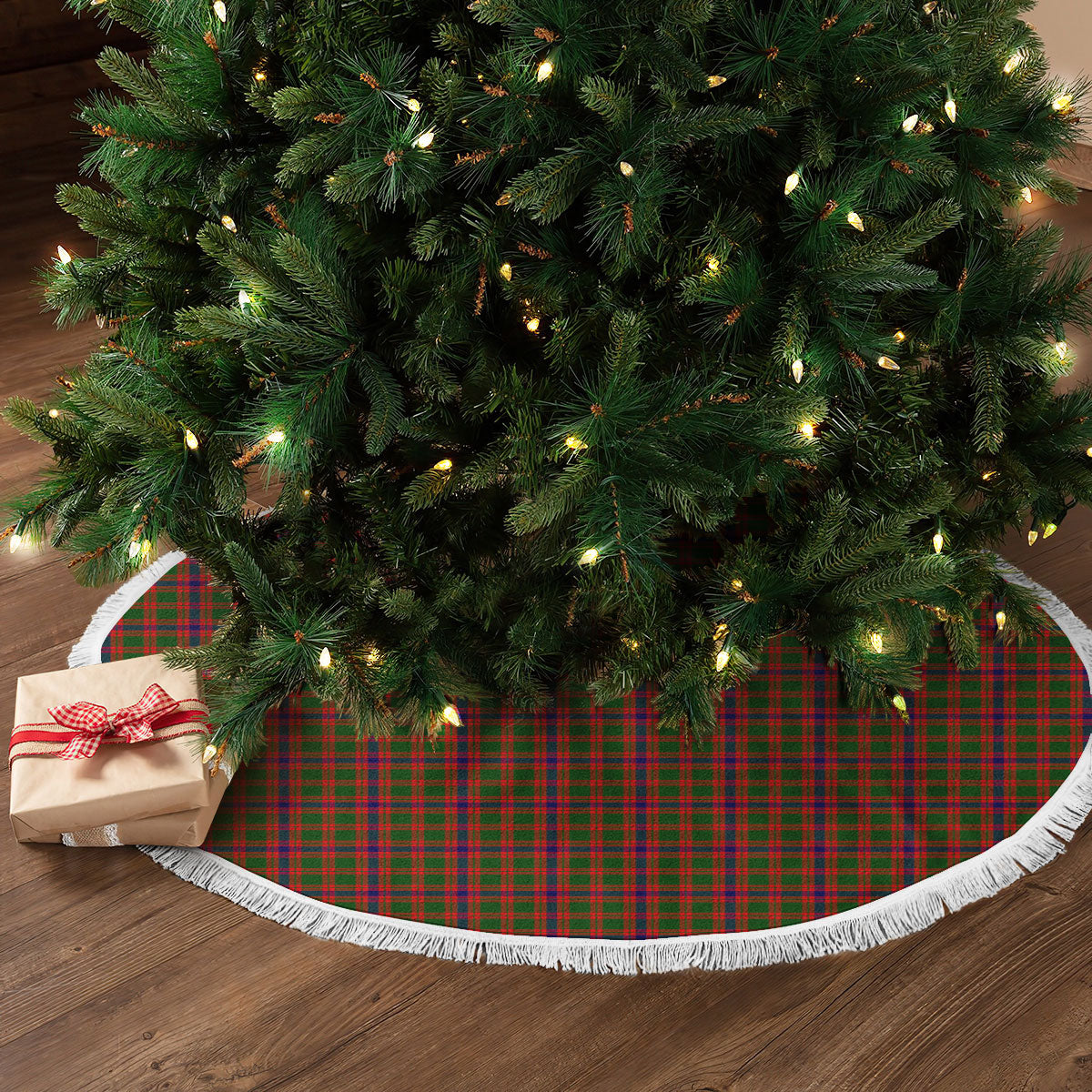 Clan Skene Modern Tartan Christmas Tree Skirt AS15 Skene Modern Tartan Tartan Christmas   