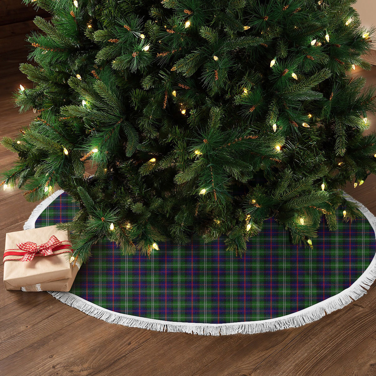 Clan Sutherland Modern Tartan Christmas Tree Skirt UK27 Sutherland Modern Tartan Tartan Christmas   