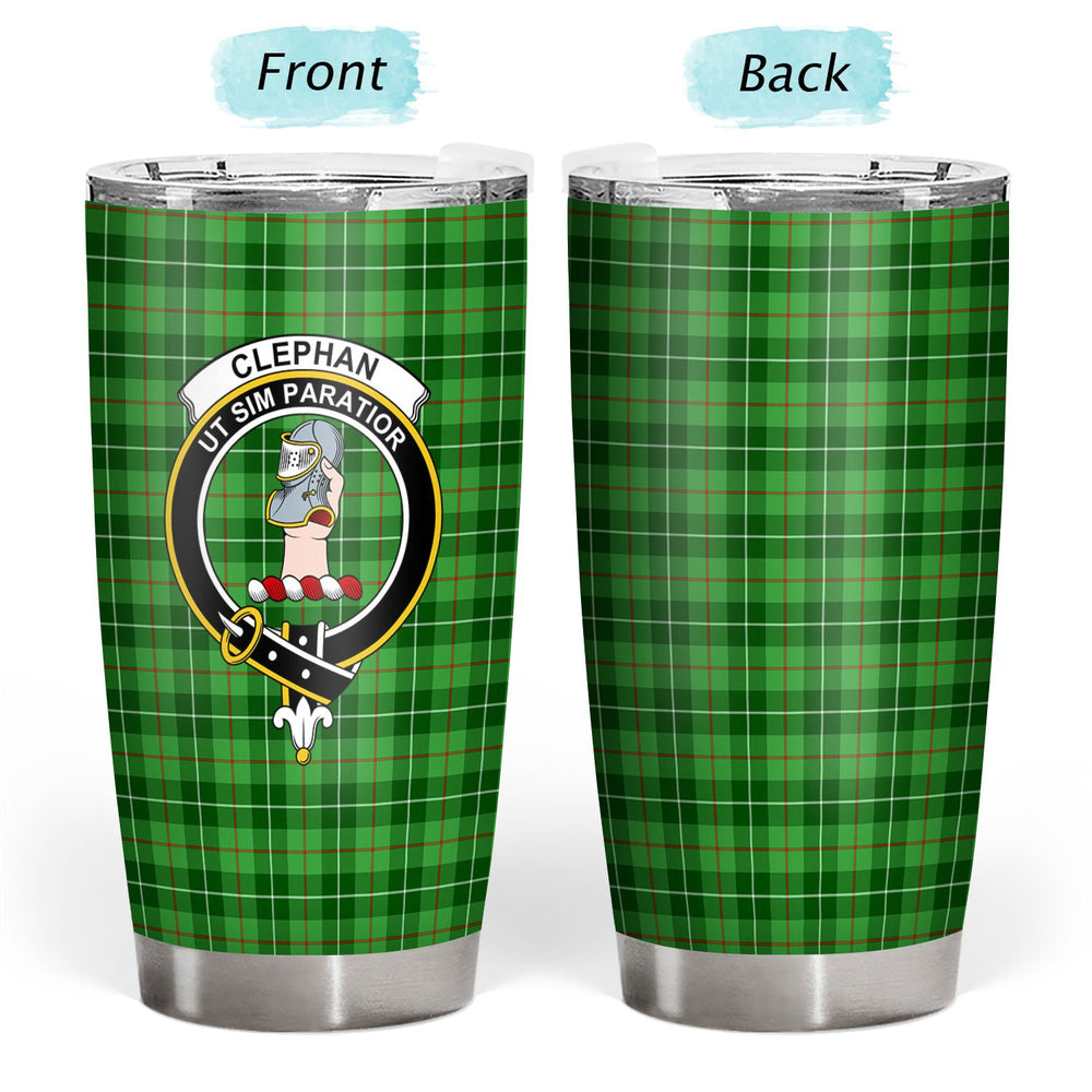 Clan Clephan (or Clephane) Tartan Crest Tumbler BN24 Clan Clephan Tartan Today   