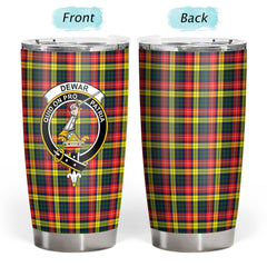 Clan Dewar Tartan Crest Tumbler FJ78 Clan Dewar Tartan Today   