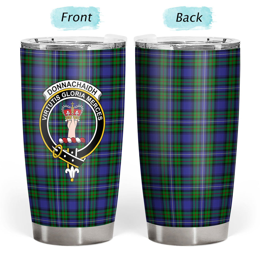 Clan Donnachaidh Tartan Crest Tumbler WN67 Clan Don Tartan Today   