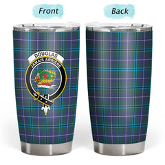 Clan Douglas Modern Tartan Crest Tumbler SC45 Clan Douglas Tartan Today   
