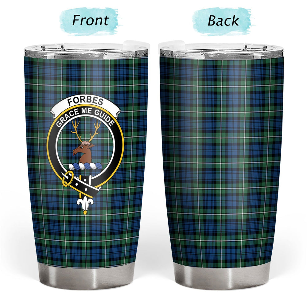 Clan Forbes Ancient Tartan Crest Tumbler DU77 Clan Forbes Tartan Today   