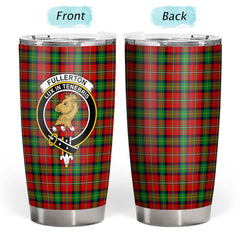 Clan Fullerton Tartan Crest Tumbler IA81 Clan Fullarton/Fullerton Tartan Today   