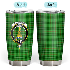 Clan Galloway District Tartan Crest Tumbler ZQ43 Clan Galloway Tartan Today   