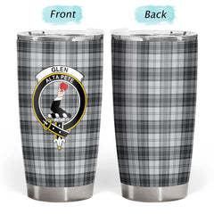 Clan Glendinning Tartan Crest Tumbler VE85 Clan Glen Tartan Today   