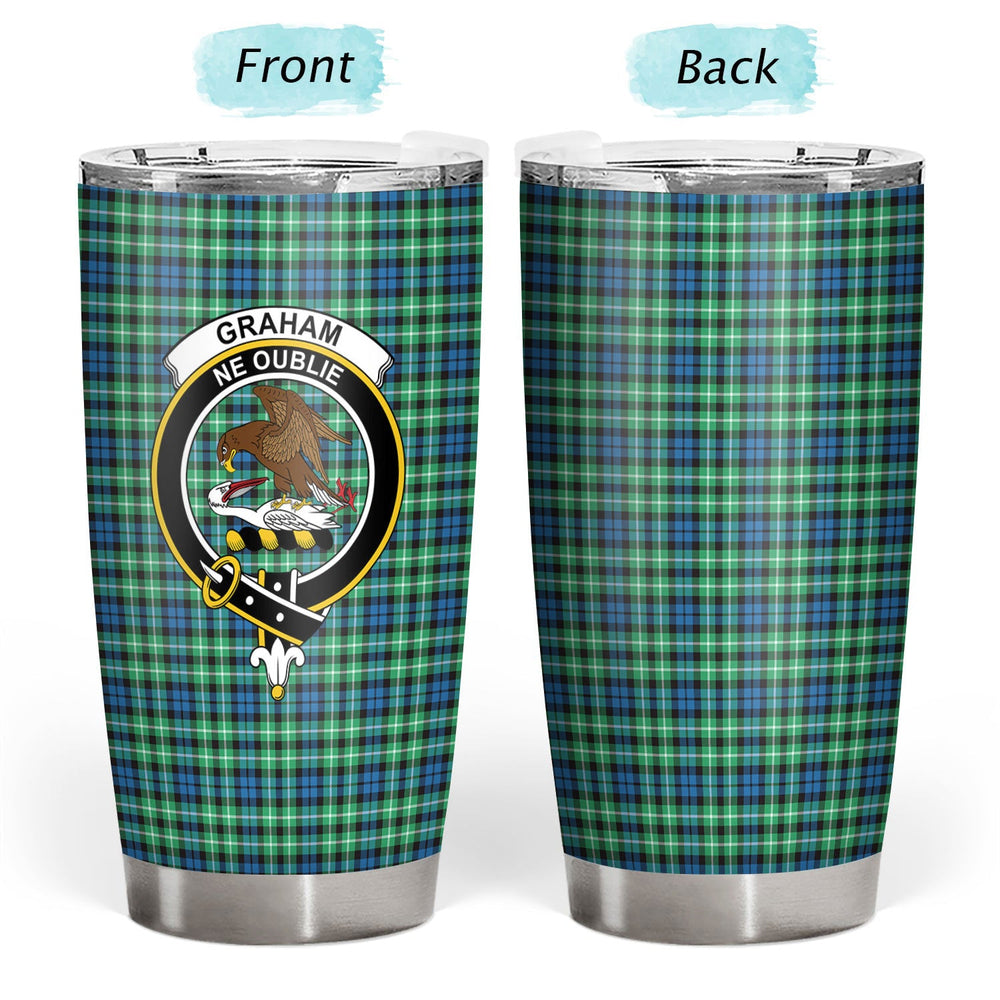 Clan Graham of Montrose Ancient Tartan Crest Tumbler YT79 Clan Rose Tartan Today   