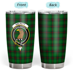 Clan Halkett Tartan Crest Tumbler EK15 Clan Halkett Tartan Today   