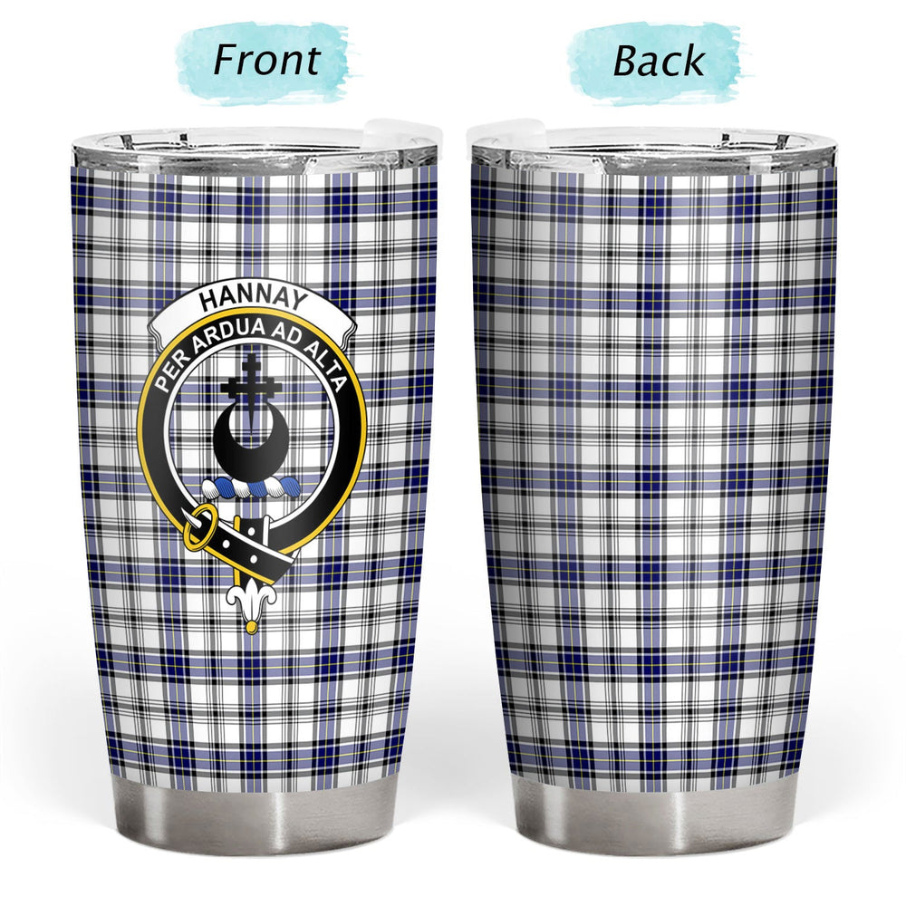 Clan Hannay Modern Tartan Crest Tumbler YO57 Clan Hannay Tartan Today   