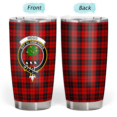 Clan Hogg Tartan Crest Tumbler AN17 Clan Hogg Tartan Today   