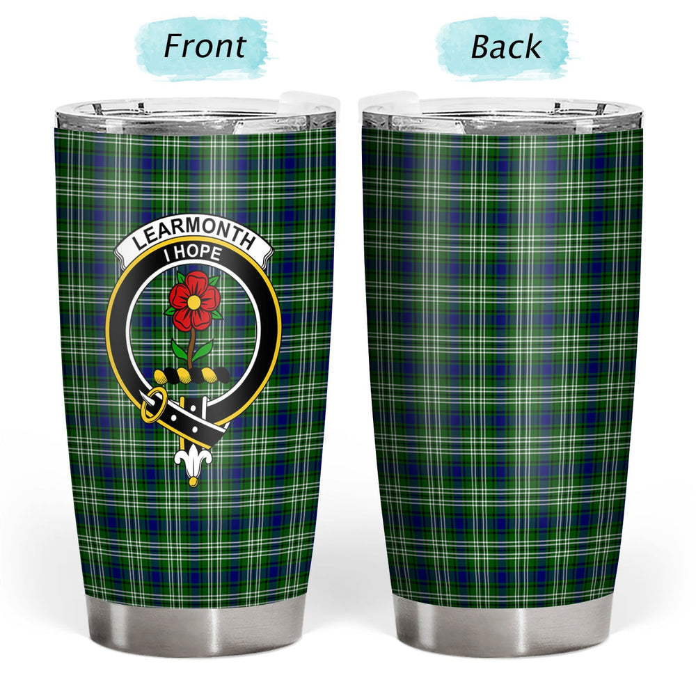 Clan Learmonth Tartan Crest Tumbler UC41 Clan Learmonth Tartan Today   