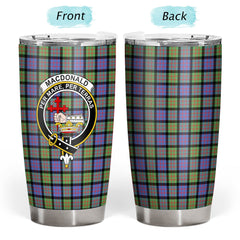 Clan MacDonald Ancient Tartan Crest Tumbler RB93 Clan MacDonald Tartan Today   