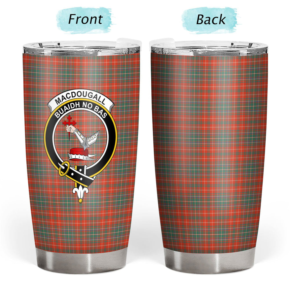 Clan MacDougall Ancient Tartan Crest Tumbler TP79 Clan MacDougall Tartan Today   