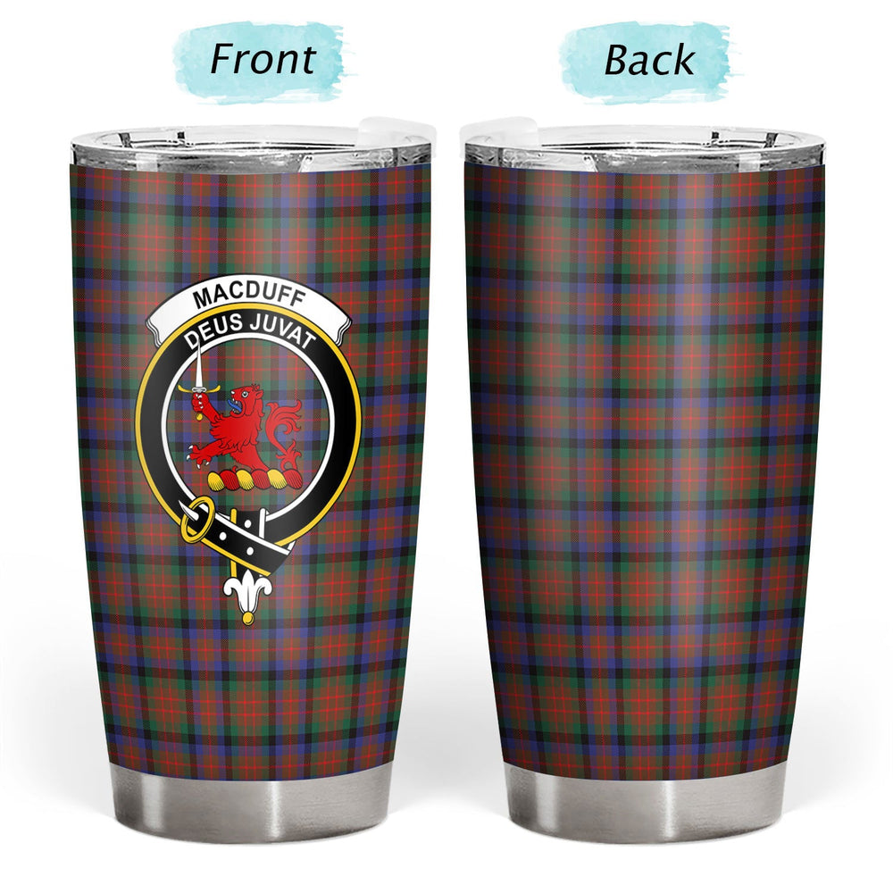 Clan MacDuff Hunting Modern Tartan Crest Tumbler AX23 Clan MacDuff Tartan Today   